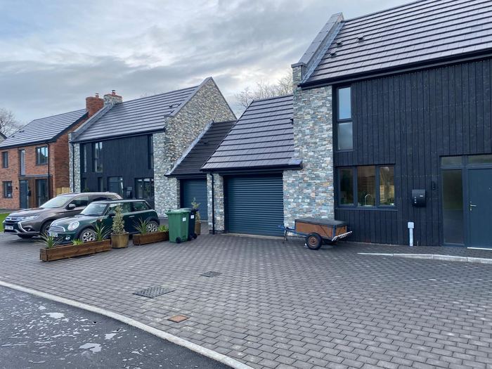 Finished homes with integral garages